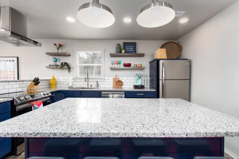 Kitchen with island seating