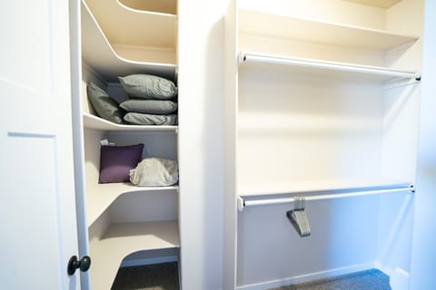 Main Bedroom - Walk-in closet with plenty of space for all of your things