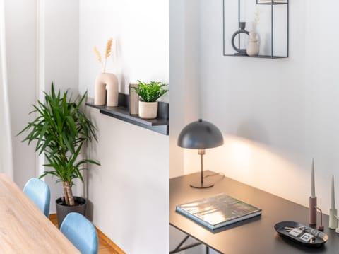 Standard Apartment | Living area | 43-inch Smart TV with digital channels, TV, Netflix