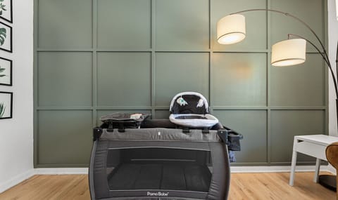 Pack and play provided