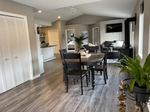 Luxury Duplex | Living area | Smart TV, heated floors