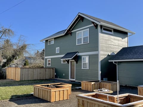 Fire Pit and Planter Boxes