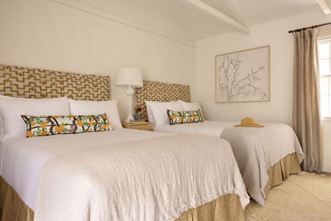 Classic Double Room, 2 Queen Beds | Frette Italian sheets, premium bedding, pillowtop beds, minibar