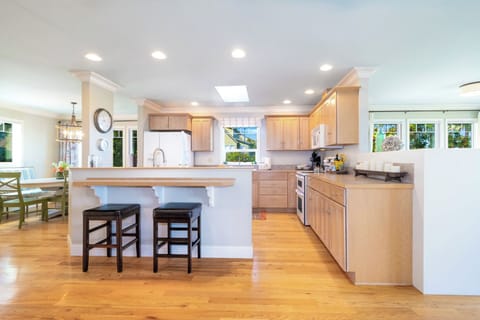 Large open kitchen with room for everyone to gather