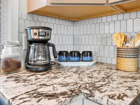 Coffee maker in the kitchen