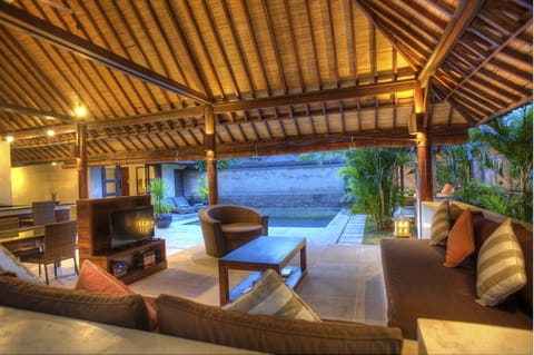 Villa, Private Pool | Living area