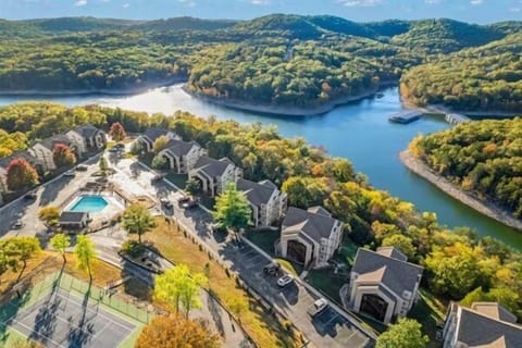 Behold the coolest aerial shot of our community, showcasing not only its beauty but also the refreshing allure of our sparkling pool from above! (seasonally - generally open Memorial Day through Labor Day but please ask for opening/closing dates)