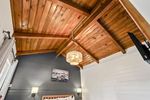 Family Room | Laptop workspace, blackout drapes, iron/ironing board, free WiFi