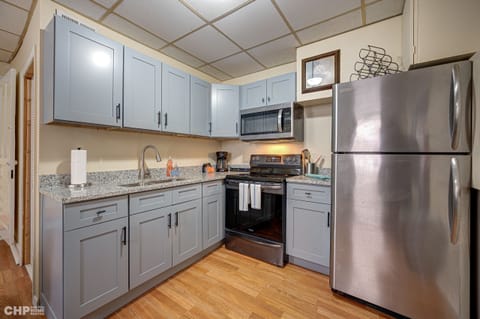 Indoors, Floor, Flooring, Refrigerator, Kitchen