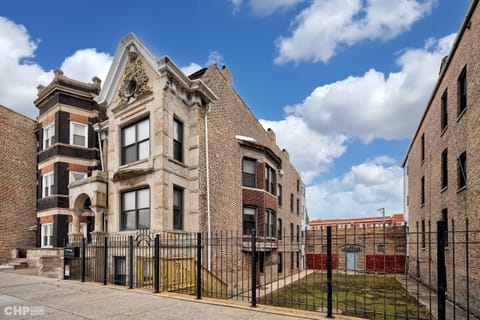 Entrance to the home is through the side gate