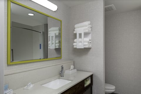 Free toiletries, towels, soap, shampoo