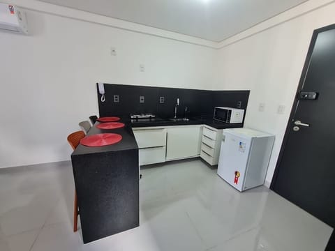 Double Room | Private kitchen | Mini-fridge, microwave, blender