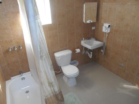 Deluxe Double Room | Bathroom | Combined shower/tub, spring water tub, rainfall showerhead, hair dryer