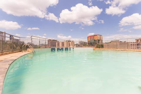 Rooftop pool