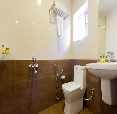 Premium Room | Bathroom | Shower, rainfall showerhead, free toiletries, towels