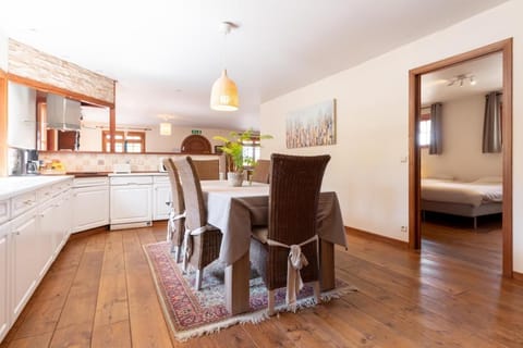 Family House, 2 Bedrooms | Private kitchen | Fridge, coffee/tea maker, electric kettle