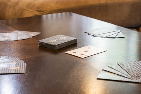 Shuffle up and deal – it's time for some card-tastic fun! Whether you're bluffing your way to victory in poker or trying your luck in a round of Go Fish, get ready for an evening filled with laughter, suspense, and endless entertainment.