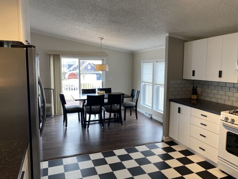 Dining Area, door to deck