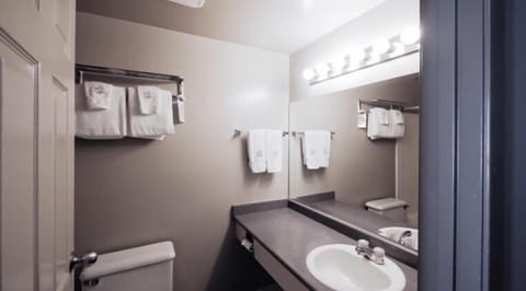 Suite | Bathroom | Separate tub and shower, free toiletries, hair dryer, towels