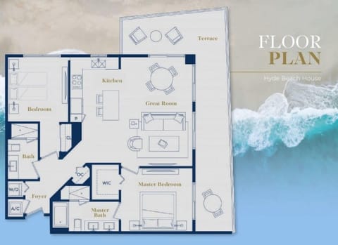 Floor plan subject to variations in actual implementation