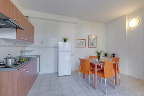 Kitchen and dining area