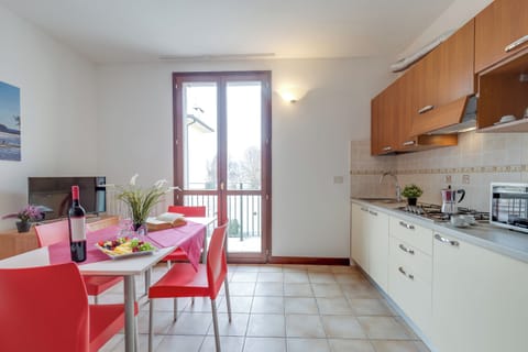 Kitchen and dining area