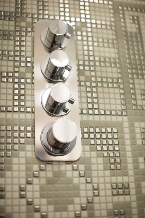 Suite Junior Front Annex building ground floor | Bathroom | Free toiletries, hair dryer, bidet, towels