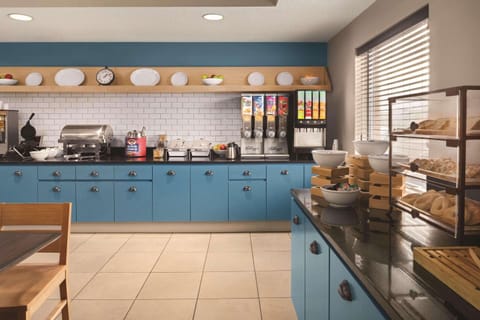 Free daily self-serve breakfast