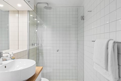 Standard Studio | Bathroom | Shower, designer toiletries, hair dryer, towels