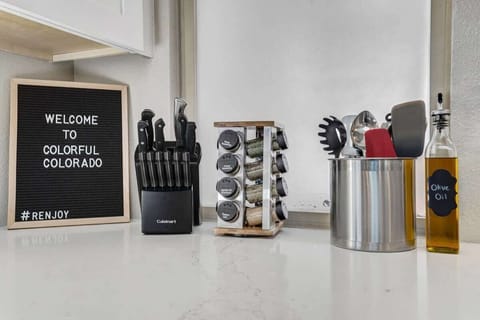 Enjoy our well-stocked spices and complimentaries for cooking