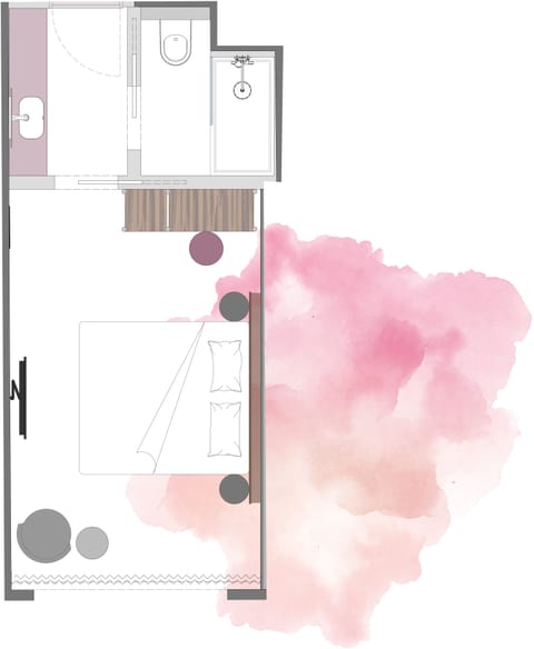 Comfort Room Front | Floor plan