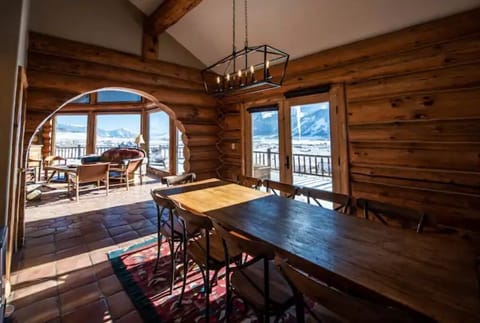 Dining and living, every room has a view