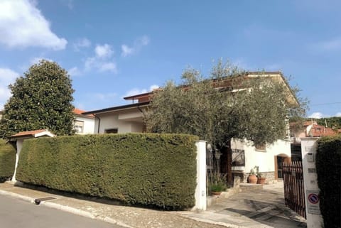 esterni della casa: accesso dal cancello per automobili