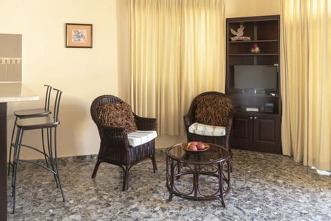 Studio | Living area | Flat-screen TV