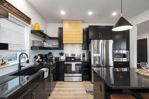 Main Level Kitchen with island seating