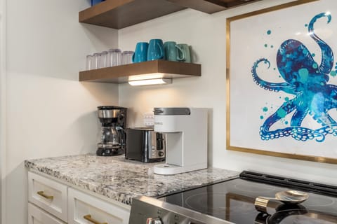 Seas The Moment Coffee Station in Kitchen