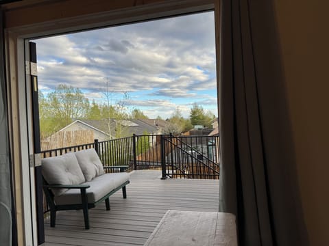 Enjoy direct access to the new 2nd floor deck.