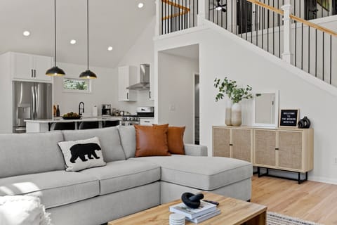 Cozy up in our large living area on the 2nd Floor