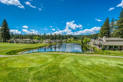 Spectacular view from the deck of 105 Ponderosa