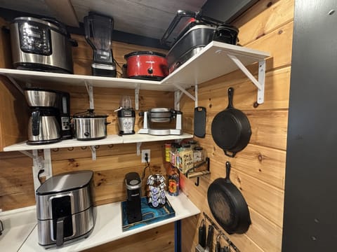 All the cooking appliances you may need for your cooking needs.