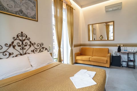 Luxury Quadruple Room | Premium bedding, pillowtop beds, in-room safe, individually decorated