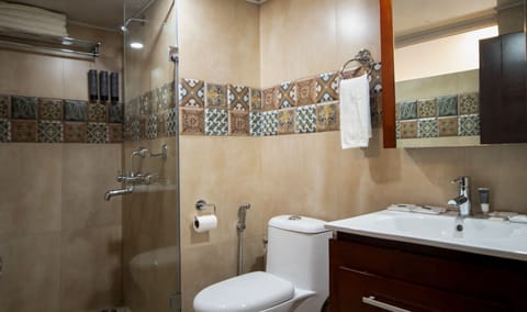 Premium View Room | Bathroom | Free toiletries, slippers, towels