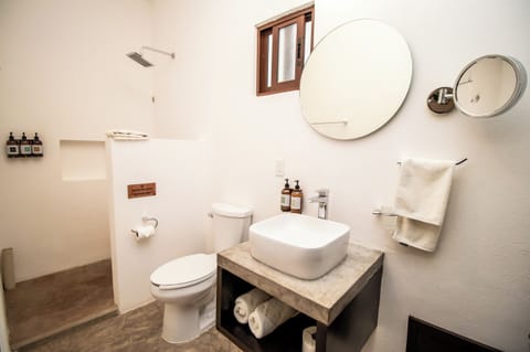 Deluxe Suite | Bathroom | Free toiletries, hair dryer, towels