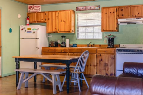 Kitchen and dining area view