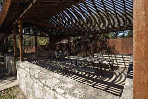 View of outdoor seating area