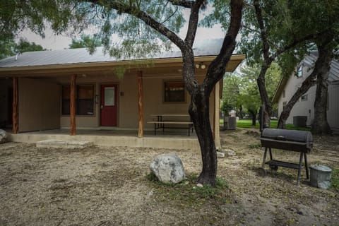 Front exterior view of cabin