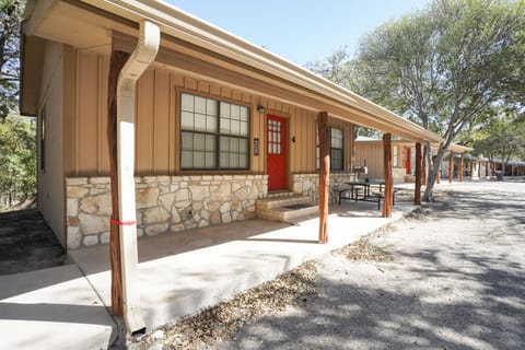 Front exterior view of cabin