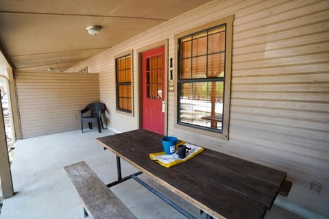Porch view with seating area
