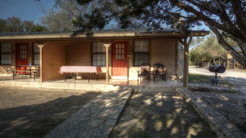 Front exterior view of cabin