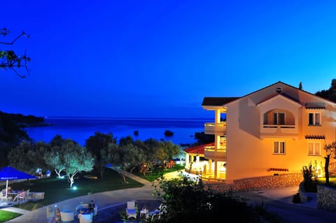 Front of property - evening/night